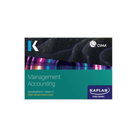 P2 ADVANCED MANAGEMENT ACCOUNTING - REVISION CARDS by KAPLAN 9781839964831