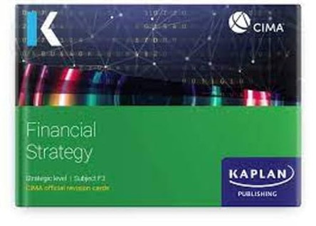 F3 FINANCIAL STRATEGY - REVISION CARDS by KAPLAN 9781839964879