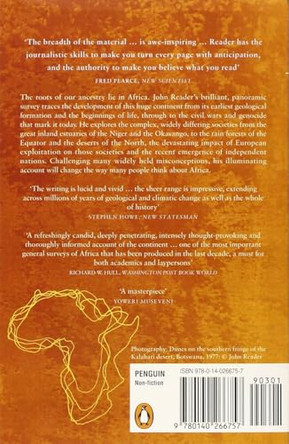 Africa: A Biography of the Continent by John Reader 9780140266757
