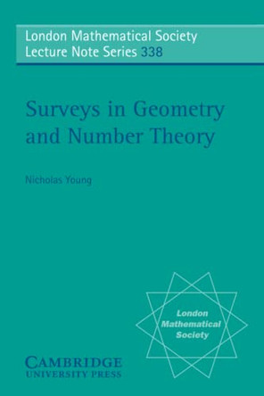 Surveys in Geometry and Number Theory: Reports on Contemporary Russian Mathematics by Nicholas Young 9780521691826