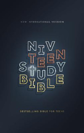 NIV, Teen Study Bible, Hardcover, Navy, Comfort Print by Lawrence O. Richards