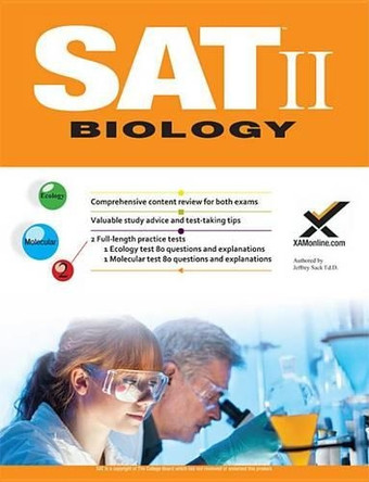 SAT Biology 2017 by Jeffrey Sack 9781607875697