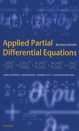 Applied Partial Differential Equations by John Ockendon