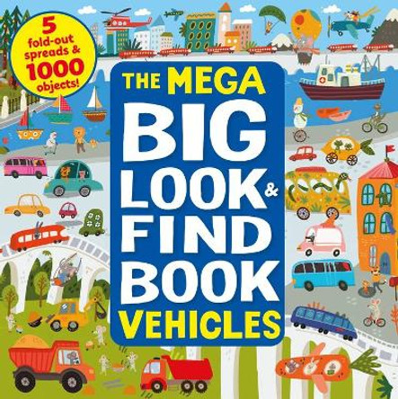 Mega Big Look and Find Vehicles by Clever Publishing