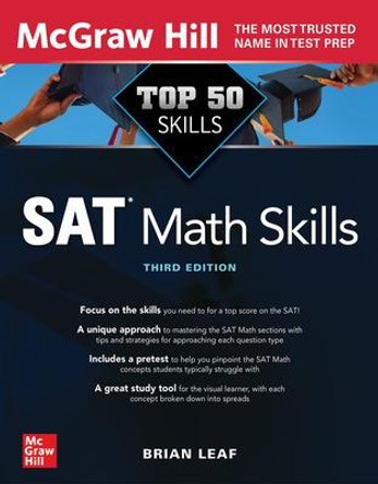 Top 50 SAT Math Skills, Third Edition by Brian Leaf