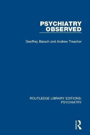 Psychiatry Observed by Geoffrey Baruch