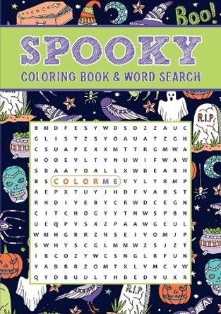 Spooky Coloring Book & Word Search by Editors of Thunder Bay Press