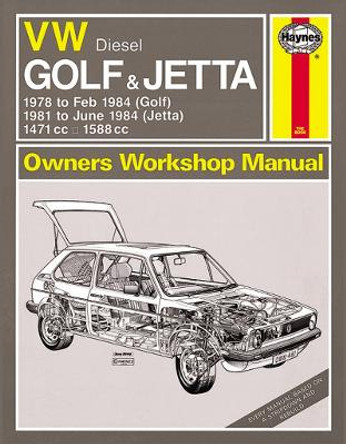 VW Golf & Jetta Diesel: 1978-84 by Haynes Publishing