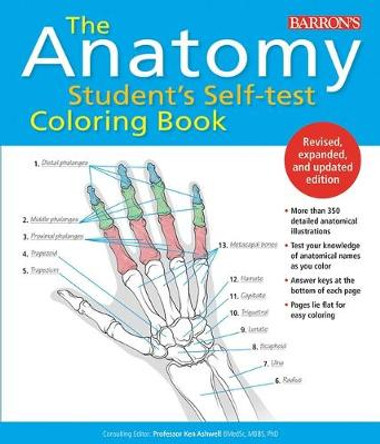 Anatomy Student's Self-Test Coloring Book by Ken Ashwell