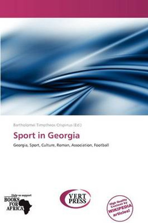 Sport in Georgia by Bartholomei Timotheos Crispinus