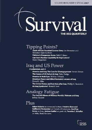 Survival 49.1: Survival 49.1, Spring 2007 by Dana Allin