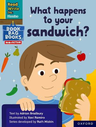 Read Write Inc. Phonics: Yellow Set 5 NF Book Bag Book 2 What happens to your sandwich? by Adrian Bradbury