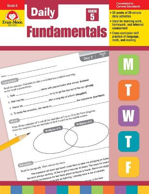 Daily Fundamentals, Grade 5 by Evan-Moor Educational Publihsers