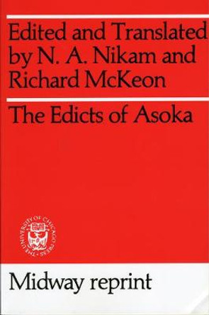 Edicts of Asoka by N. A. Nikam