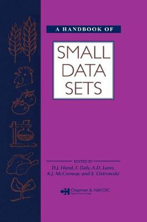 A Handbook of Small Data Sets by David J. Hand