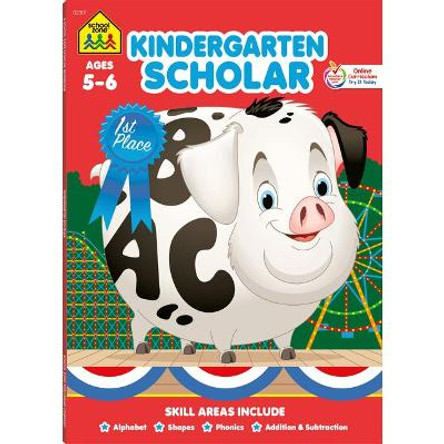 Scholar Series Workbooks: Kindergarten by School Zone Publishing