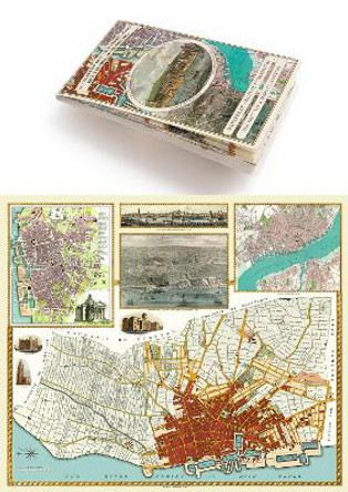 Liverpool 1785-1903 - Fold up Map that includes Charles Eyes detailed Plan of the Township of Liverpool 1785, Cole and Ropers Plan of 1807, Bartholomew's Plan of 1903 and A Birds Eye View of Liverpool 1866. by Mapseeker Publishing Ltd.