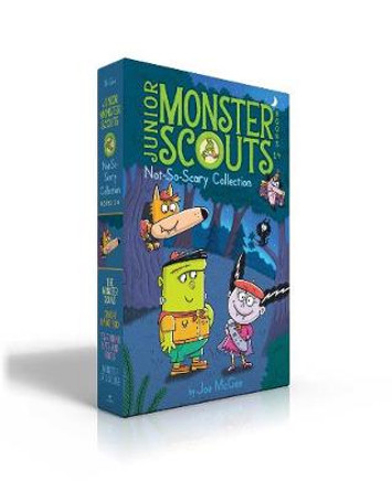 Junior Monster Scouts Not-So-Scary Collection Books 1-4 (Boxed Set): The Monster Squad; Crash! Bang! Boo!; It's Raining Bats and Frogs!; Monster of Disguise by Joe McGee