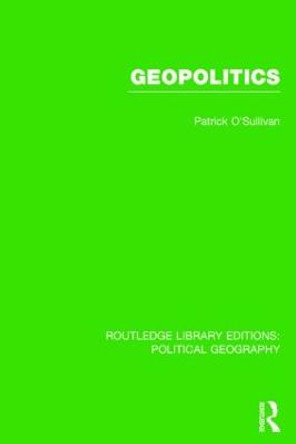 Geopolitics by Patricia O'Sullivan