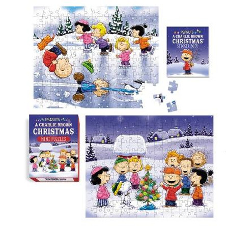 Peanuts: A Charlie Brown Christmas Mini Puzzles by Charles M Schulz