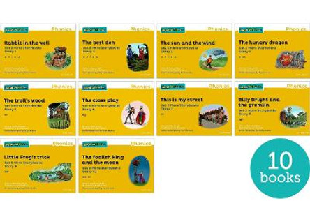 Read Write Inc. Phonics: Yellow Set 5 More Storybooks (Mixed Pack of 10) by Adrian Bradbury