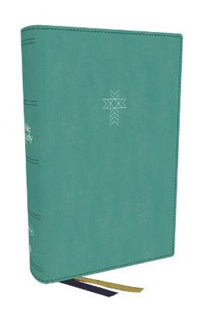 NKJV, The Bible Study Bible, Leathersoft, Turquoise, Comfort Print: A Study Guide for Every Chapter of the Bible by Sam O'Neal