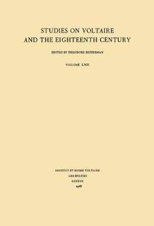 Miscellany/Mélanges: 1968 by Theodore Besterman