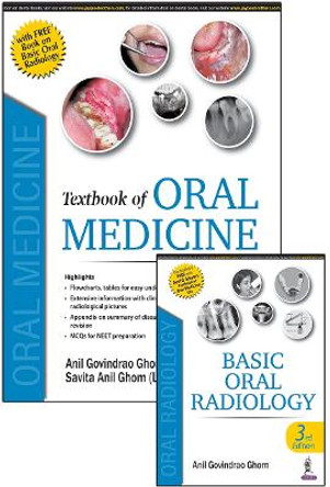 Textbook of Oral Medicine: (With Free Book on Basic Oral Radiology) by Anil Govindrao Ghom