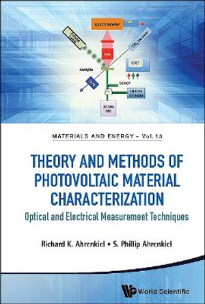 Theory And Methods Of Photovoltaic Material Characterization: Optical And Electrical Measurement Techniques by Richard K Ahrenkiel