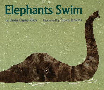 Elephants Swim by Linda Capus Riley