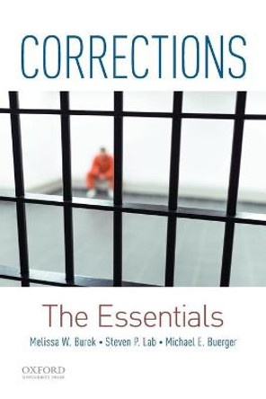 Corrections: The Essentials by Melissa W. Burek