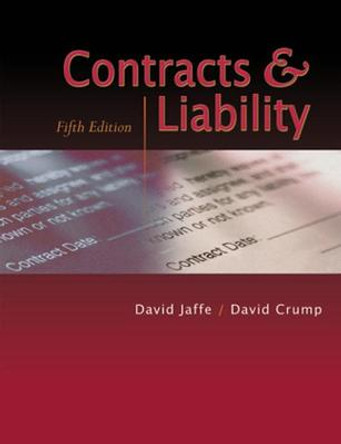 Contracts And Liability by David Jaffe