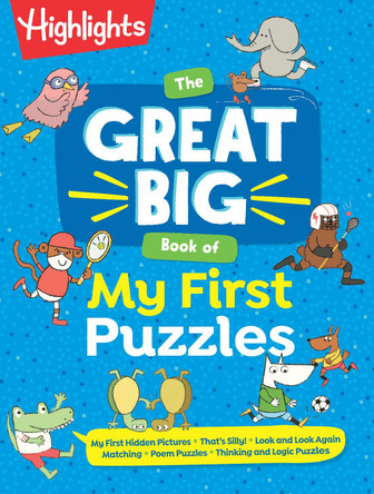 Jumbo Book of My First Puzzles by Highlights