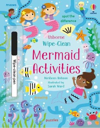 Wipe-Clean Mermaid Activities by Kirsteen Robson