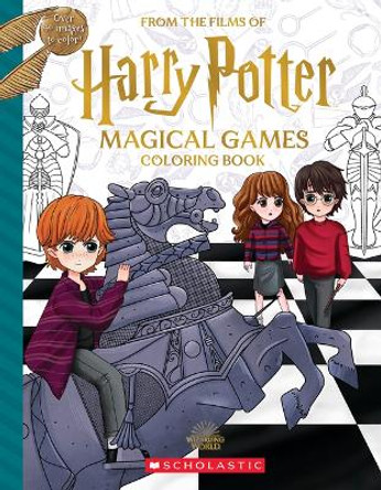 Harry Potter: Magical Games Colouring Book by Jenna Ballard