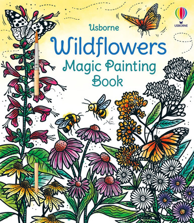 Wildflowers Magic Painting Book by Laura Tavazzi