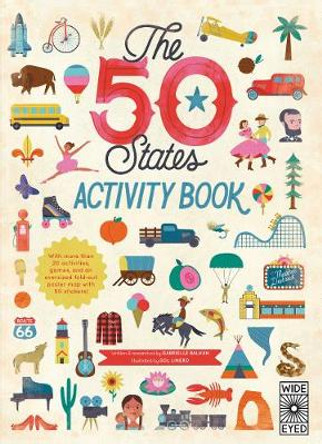 The 50 States: Activity Book: Maps of the 50 States of the USA by Gabrielle Balkan