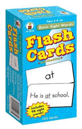 Basic Sight Words Flash Cards, Ages 6 - 9 by Carson Dellosa Education