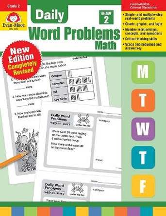 Daily Word Problems, Grade 2 by Evan-Moor