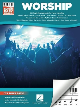 Worship - Super Easy Songbook by Hal Leonard Publishing Corporation 9781540054401
