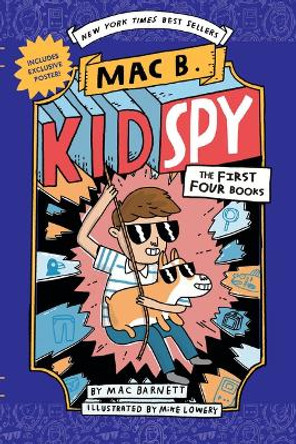 Mac B., Kid Spy Box Set, Books 1-4 (Mac B., Kid Spy) by Mac Barnett 9781338777635