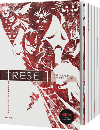 Trese Vols 1-6 Box Set by Budjette Tan 9781684971787