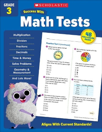 Scholastic Success with Math Tests Grade 3 by Scholastic Teaching Resources 9781338798449