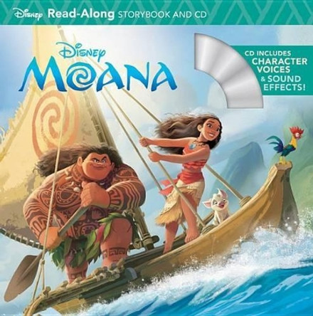 Moana Read-Along Storybook & CD by Disney Storybook Art Team 9781484743614