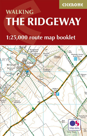 The Ridgeway Map Booklet: 1:25,000 OS Route Mapping by Steve Davison