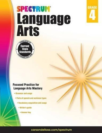 Spectrum Language Arts, Grade 4 by Spectrum 9781483812076