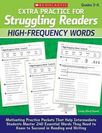 High-Frequency Words, Grades 3-6 by Linda Beech 9780545124102