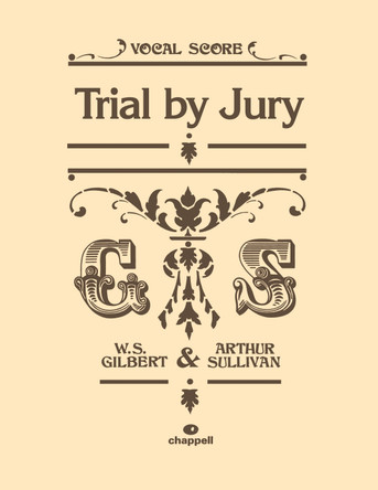 Trial By Jury (Vocal Score) by William S. Gilbert 9780571533770