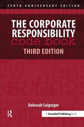 The Corporate Responsibility Code Book by Deborah Leipziger