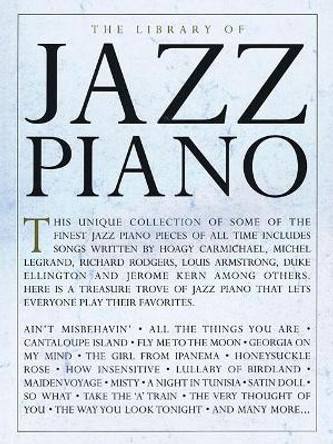 The Library Of Jazz Piano by Hal Leonard Publishing Corporation